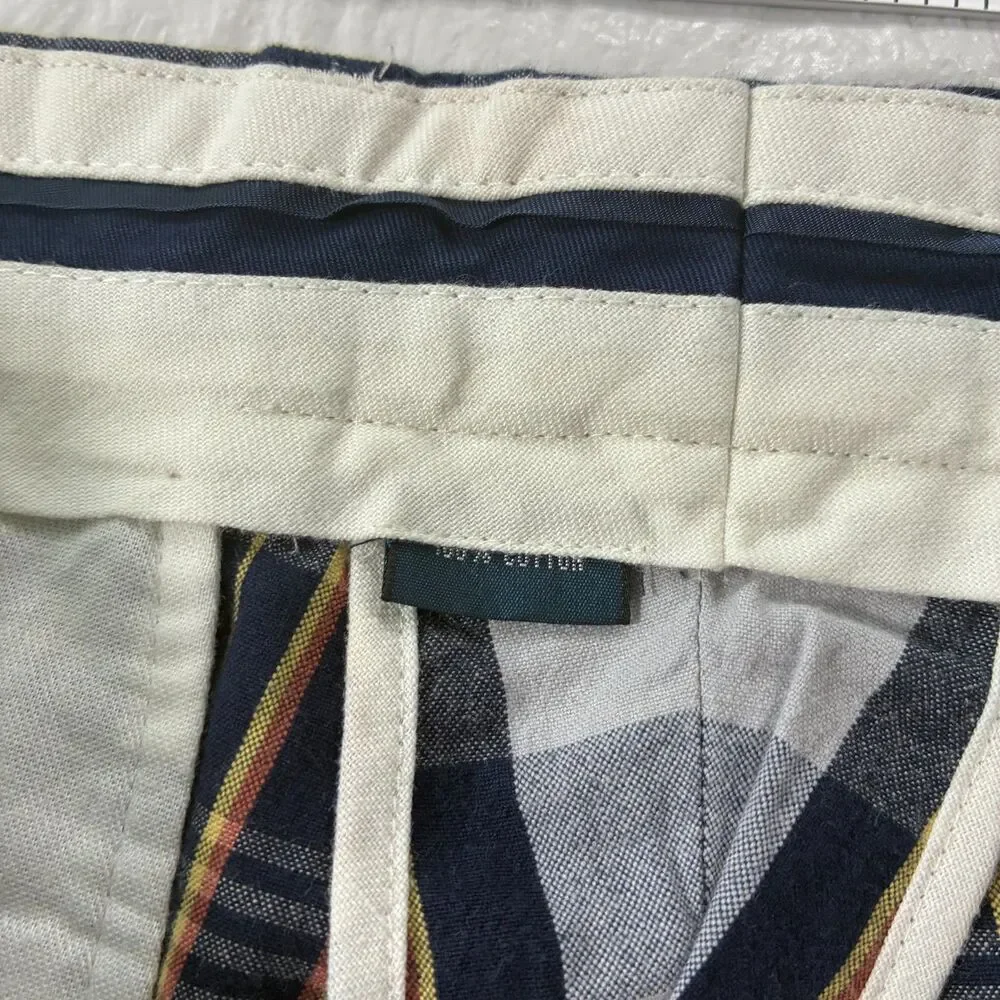 VTG Polo Ralph Lauren Plaid India Shorts 34 (36) 12